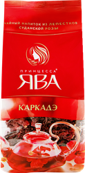 Напиток чайный ПРИНЦЕССА ЯВА Каркадэ, 80г, крупный план