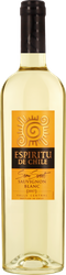Вино ESPIRITU DE CHILE Совиньон Блан Валле Централь ординарное сортовое белое полусладкое, 0.75л, изображение