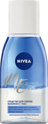 Средство для удаления макияжа с глаз NIVEA Двойной эффект, 125мл, вид