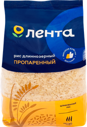 Рис длиннозерный ЛЕНТА пропаренный 1-й сорт, 1500г, детальное фото