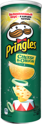 Чипсы картофельные PRINGLES Сыр и Лук, 165г, изображение