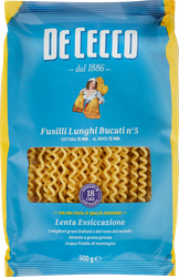 Макароны DE CECCO Fusilli lungh bucati №5, 500г, фотография