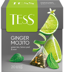 Изображение товара Чай зеленый TESS Джинджер Мохито, 20пир