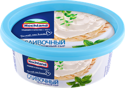 Изображение товара Сыр творожный HOCHLAND сливочный 60%, без змж, 140г