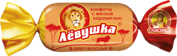 Конфеты СЛАВЯНКА Левушка с карамельной начинкой, весовые, вид