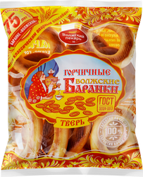 Баранки ВОЛЖСКИЙ ПЕКАРЬ Волжские горчичные, 350г, фото