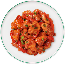 Филе куриное в кисло-сладком соусе с овощами ЛЕНТА FRESH, весовое, изображение