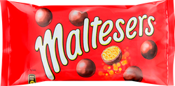 Драже MALTESERS Хрустящие шарики, покрытые молочным шоколадом, 37г, картинка