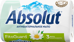 Туалетное мыло ABSOLUT Nature Ромашка антибактериальное, 90г, фото