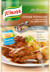 Смесь KNORR На второе Ребрышки с картошкой по-домашнему, 23г, картинка