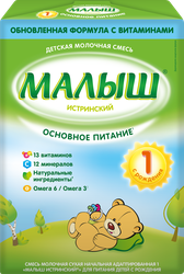 Смесь молочная МАЛЫШ ИСТРИНСКИЙ 1, с 0 месяцев, 350г, вид