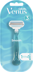 Бритва женская GILLETTE Venus Smooth, с 1 сменной кассетой, фото
