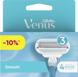 Кассеты сменные для бритья GILLETTE Venus Smooth, 4шт, вид