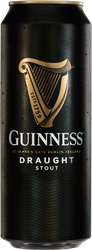 Пиво темное GUINNESS Draught Стаут с капсулой азотной смеси фильтрованное  пастеризованное 4,2%, 0.44л, вид