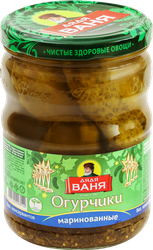 Огурчики маринованные ДЯДЯ ВАНЯ, 950г, фотография