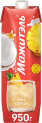 Напиток сывороточно-молочный МАЖИТЭЛЬ Пина Колада, без змж, 950г, изображение