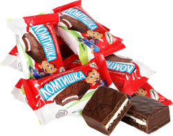 Конфеты АККОНД Ломтишка глазированные, весовые, детальное фото