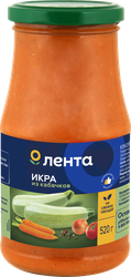 Икра из кабачков ЛЕНТА, 520г, фотография