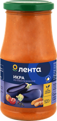 Икра из баклажанов ЛЕНТА, 520г, вид