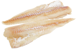 Минтай ЛЕНТА FRESH филе (из замороженного сырья), весовой, крупный план