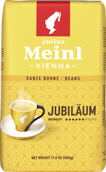 Кофе зерновой JULIUS MEINL Юбилейный натуральный жареный, 500г, фото