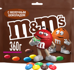 Драже M&M'S Шоколад, 360г, фотография