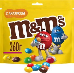 Драже M&M'S С арахисом, 360г, картинка