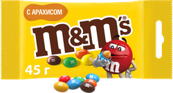 Драже M&M'S С арахисом, 45г, картинка