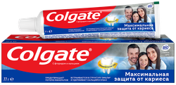 Зубная паста COLGATE Максимальная защита от кариеса Свежая мята с 
комплексом кальция и фторида и технологий Calcium-lock, 100мл, детальное фото