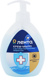 Жидкое крем-мыло ЛЕНТА Экстракт календулы с антибактериальным эффектом, 300мл, фотография