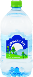 Вода питьевая ШИШКИН ЛЕС негазированная, 1л, фото