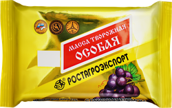 Изображение товара Масса творожная РОСТАГРОЭКСПОРТ Особая с изюмом 23%, без змж, 180г
