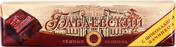 Шоколад темный БАБАЕВСКИЙ с шоколадной начинкой, 50г, фото