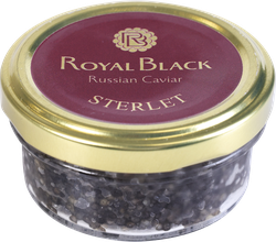 Икра стерляди ROYAL BLACK, 50г, фото