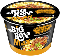 Лапша BIGBON с соусом говядина гриль, 95г, фото
