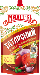 Кетчуп МАХЕЕВЪ Татарский, 500г, детальное фото
