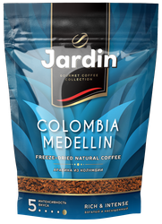 Кофе растворимый JARDIN Colombia Medellin натуральный сублимированный, 150г, фотография