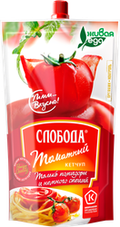 Кетчуп СЛОБОДА Томатный, 320г, фото