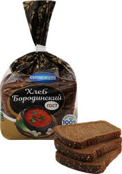 Изображение товара Хлеб КОЛОМЕНСКОЕ Бородинский, в нарезке, 400г