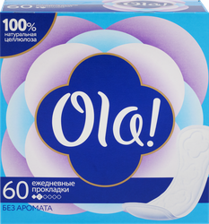 Прокладки ежедневные OLA! Daily экономичная упаковка, 60шт, вид