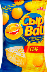 Снеки кукурузные СЫРБОЛЛ со вкусом сыра, 140г, вид