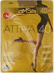 Колготки женские OMSA Attiva 40 den daino 2, изображение