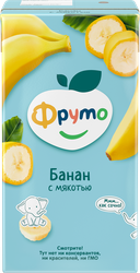 Изображение товара Нектар ФРУТОНЯНЯ Банан с мякотью, с 3 лет, 500мл