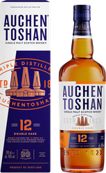 Виски AUCHENTOSHAN Double Cask Шотландский односолодовый 12 лет 40%, п/у, 0.7л, фотография