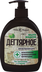 Жидкое мыло НЕВСКАЯ КОСМЕТИКА Дегтярное, 300мл, изображение