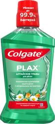 Ополаскиватель для десен COLGATE Plax Алтайские травы, 500мл, крупный план