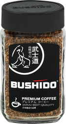 Кофе растворимый BUSHIDO Black Katana сублимированный, ст/б, 100г, детальное фото