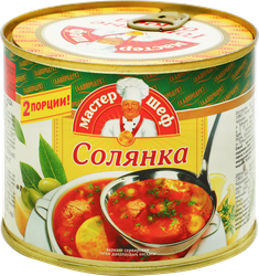 Изображение товара Солянка ГЛАВПРОДУКТ Мастер-шеф сборная с мясом, 525г