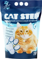Изображение товара Наполнитель силикагелевый для кошачьего туалета CAT STEP, 7.6л