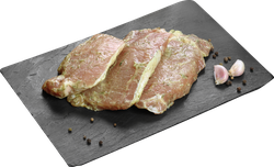 Стейк из свиной корейки ЛЕНТА FRESH в cливочном маринаде с травами, детальное фото